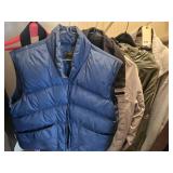 ASSORTED JACKETS & VEST LARGE