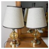 (2) VANITY LAMPS