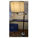 VINTAGE BRASS LAMP W/ MARBLE BASE