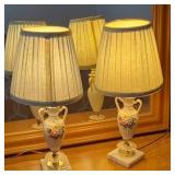 (2) VANITY LAMPS