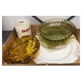 MID CENTURY AVOCADO DISHES ^ MORE