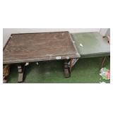 SMALL TABLE & STOOL