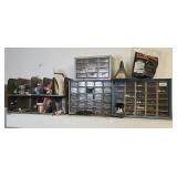 (3) PARTS CABINETS W/ HARDWARE