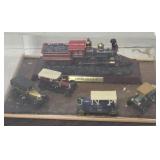 SMALL CAR & TRAIN DISPLAY