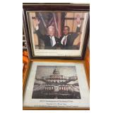 OBAMA, BIDEN SIGNED PHOTOS