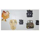 VINTAGE METAL KITCHEN TRIVETS & MORE