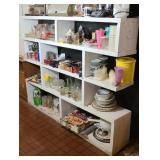 MID CENTURY CUBE SHELF, GREAT STORE DISPLAY