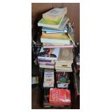 BOOK COLLECTION W/ SMALL SHELF