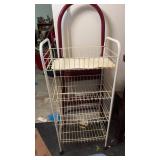 STEP STOOL, & TOWEL SHELF