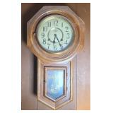 REGULATOR KEY WIND CLOCK W/ KEY