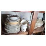 TEAPOT & ASSORTED CHINA