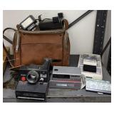 VINTAGE POLAROID CAMERAS