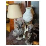 (2) PRESIDENTIAL BUSTS & LAMPS