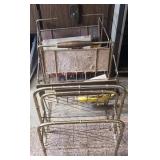 (3) MAGAZINE RACKS