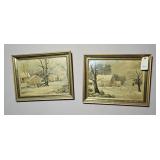 WINTER SCENE PRINTS, MAPS & MORE