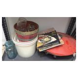 WOK, CANNING JARS, MORE