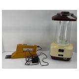 BATTERY LANTERN & GRASS TRIMMER
