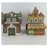 DEPT 56 CHRISTMAS POLICE STATION & THEATRE
