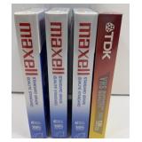 (4) NEW OLD STOCK VHS TAPES