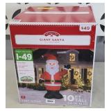 10 FT INFLATABLE SANTA