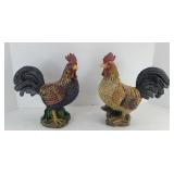 (2) ROOSTERS