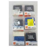 (6) JBL BLUETOOTH SPEAKERS