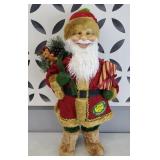 HEN & ROOSTER 22 INCH SANTA