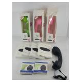 (4) PHONE CHARGING PADS & (4) HANDSETS / CELL