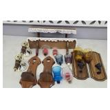 CANDLE SCONCES & SHELVES
