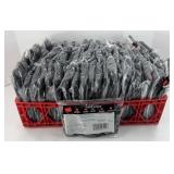 (250) HANES BLACK COTTON FACE MASKS