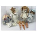 (2) BARBIE DOLLS & OTHER DOLLS