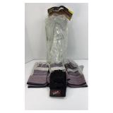 (2) WELDING GLOVES., (2) WORK GLOVES