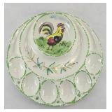 ROOSTER EGG PLATE