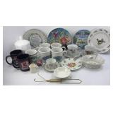 DECORATIVE PLATES, CUPS & MUGS