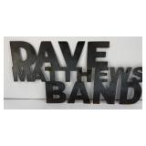 DAVE MATTHEWS METAL SIGN