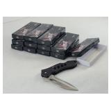 (12) TACTICAL POCKET KNIVES