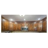 KEMPER BLACK CHERRY UPPER CABINETS