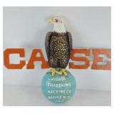 CAST IRON CASE FARM EQUIPMENT EAGLE