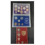 (3) FOREIGN COINS SETS NETHERLANDS & GREAT
