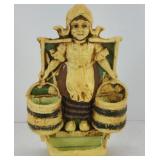 CAST IRON DOORSTOP DUTCH GIRL