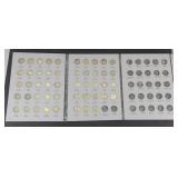 (48) SILVER ROOSEVELT DIMES IN BOOK