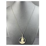 STERLING SILVER NECKLACE & PENDANT