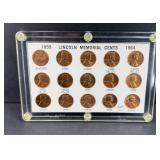 PENNY SET 1959-1964 MS64+ UNCIRCULATED