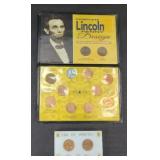 (2) LINCOLN PENNY SETS