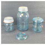 (3) CANNING JARS