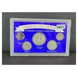 AMERICANA COIN SERIES INCLUDES (3) SILVER COINS