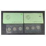 (2) SUSAN B ANTHONY COIN SETS