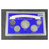 COINS OF YESTERDAY SETS WITH SOME SILVER COINS