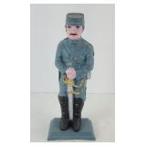 CAST IRON CONFEDERATE SOLDIER