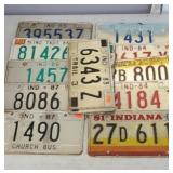 VINTAGE LICENSE PLATES